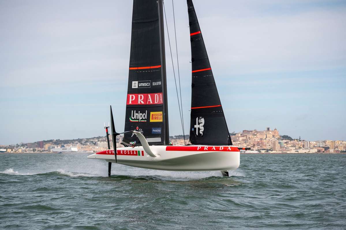 Cagliari Luna Rossa AC40s Luna Rossa Team | Giulia Caponnetto