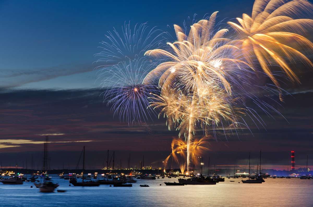 Cowes Week fireworks