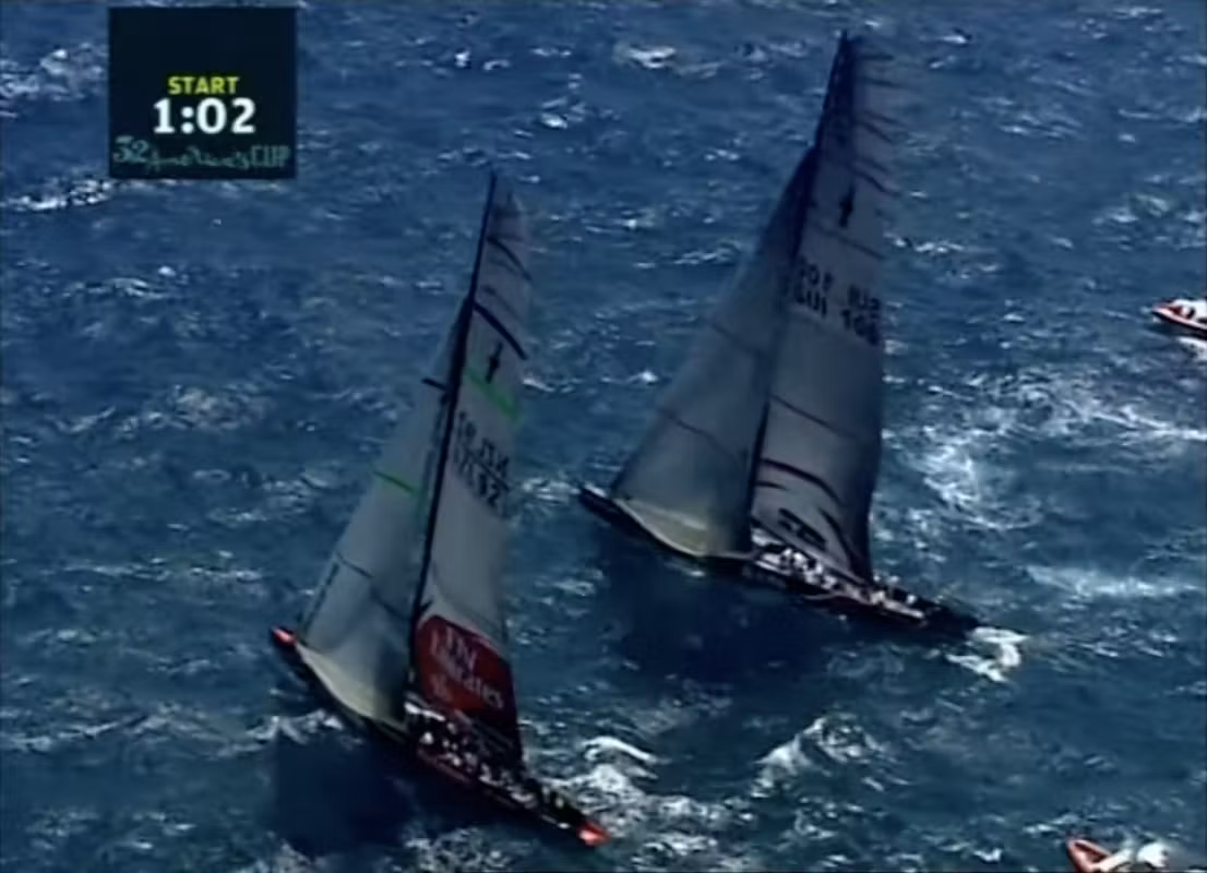AC32-Race 7 - start