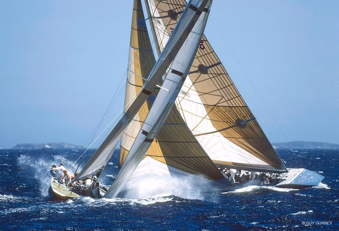 Stars & Stripes 1987 Guy Gurney