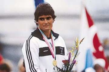 Russell Coutts 1984 Olympics aged 22