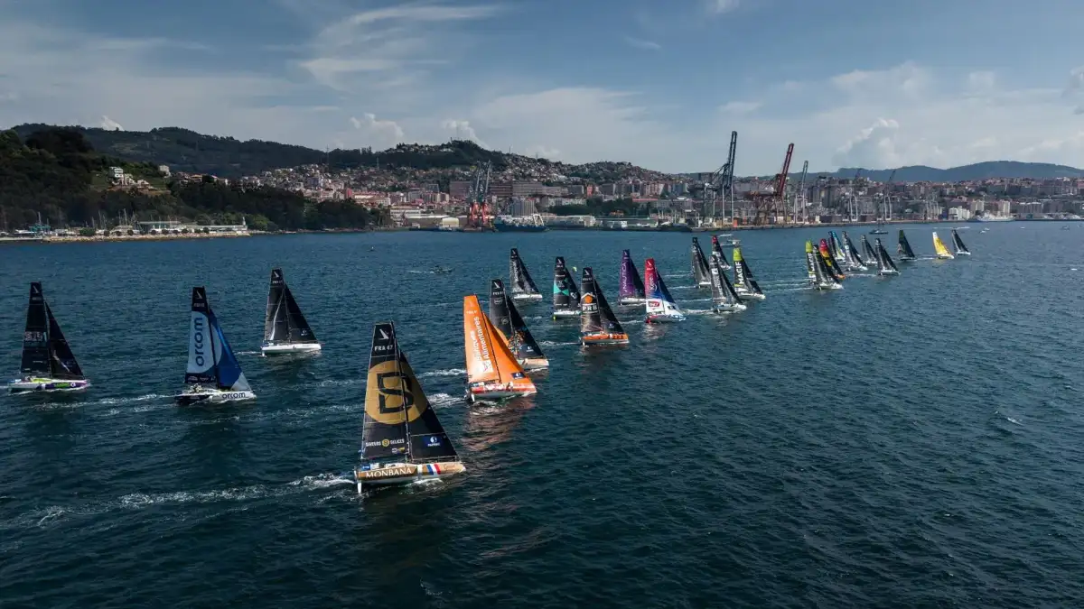 Leg 2 of La Solitaire du Figaro Paprec - Day 1  Vincent Olivaud