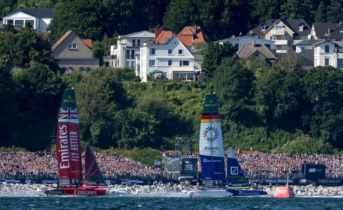 Germany in front of home fans in Sassnitz 2025 SailGP_Jonathan_Nackstrand