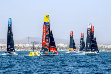 AC40 race Ricardo Pinto : America's Cup