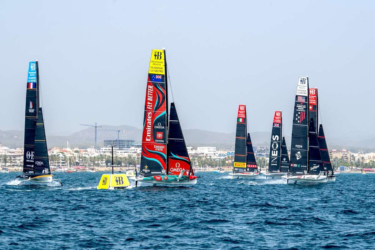 AC40 race Ricardo Pinto : America's Cup